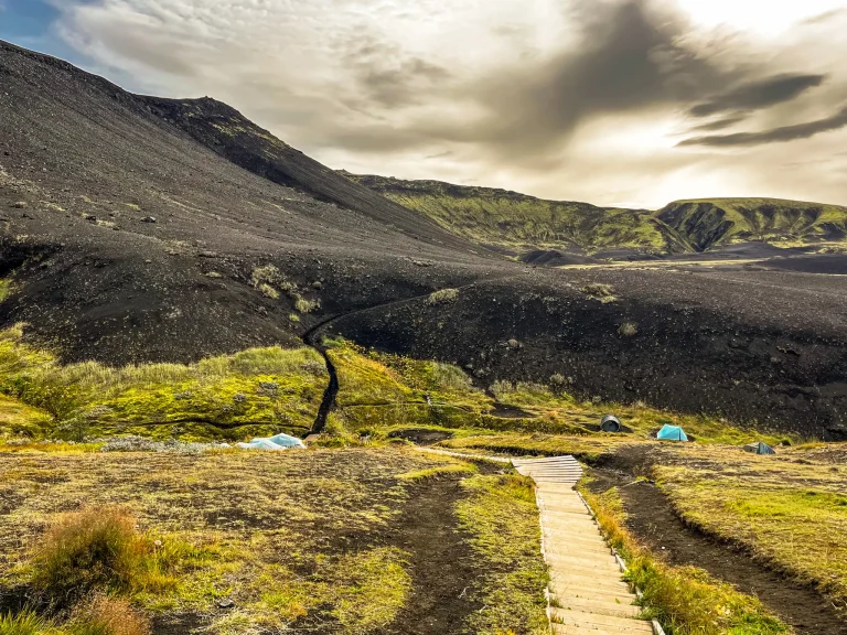 Camping on the Laugavegur Trail: Huts, Tents, and the Trade-Offs That Matter